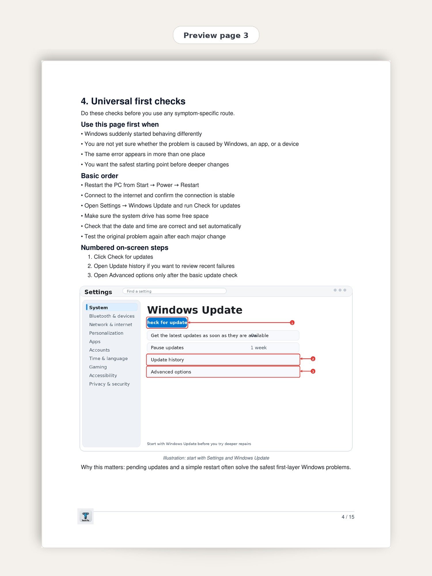Windows 11 Repair Map – PDF Guide product image (4)