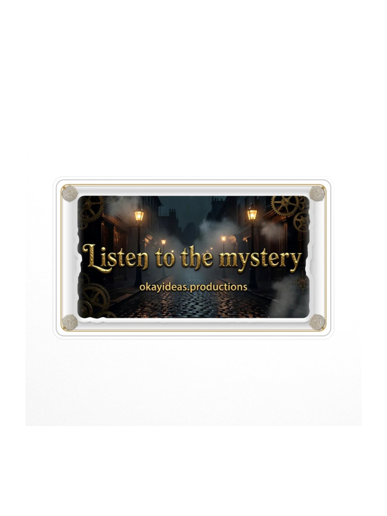 The Brass Veil — Listen to the Mystery Sticker product image (1)