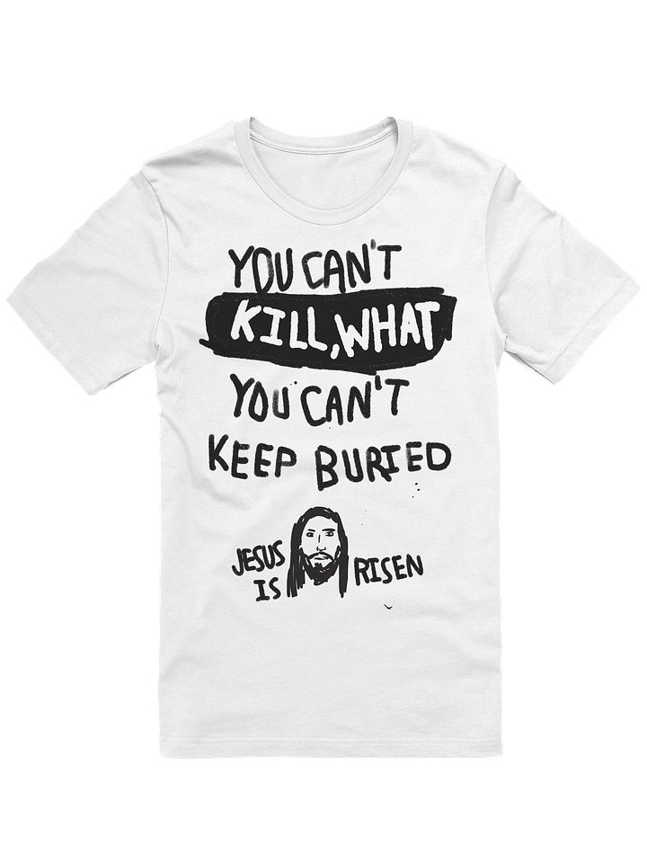 Jesus is risen Statement Tee product image (1)