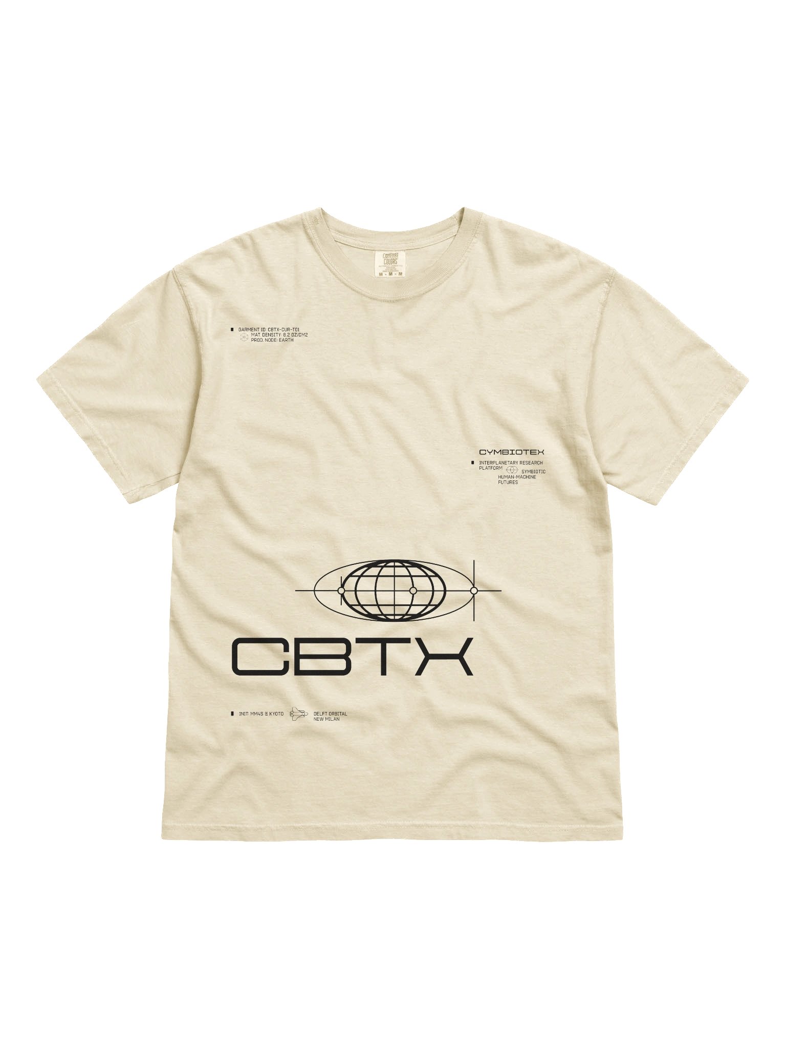 CBTX Curator Tee - Shoji White product image (3)