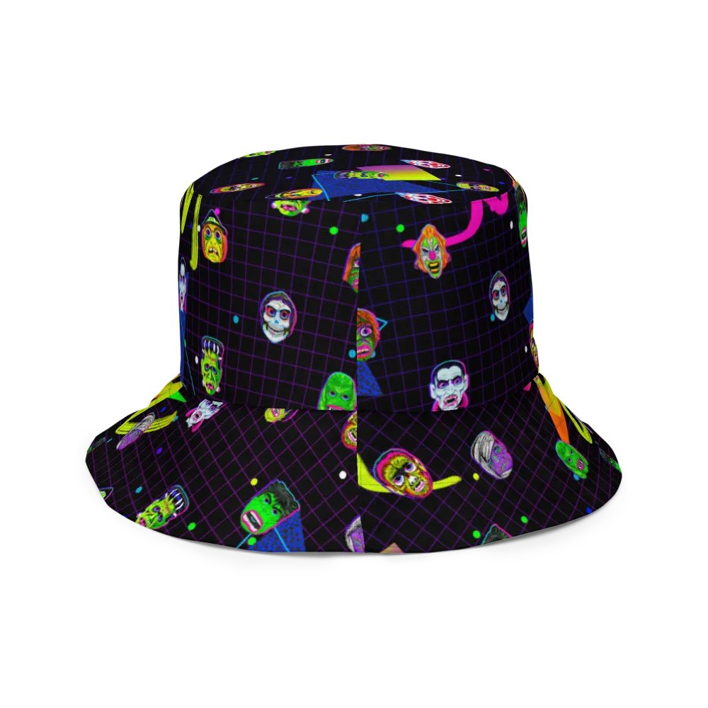 Horror icons Bucket Hat product image (8)