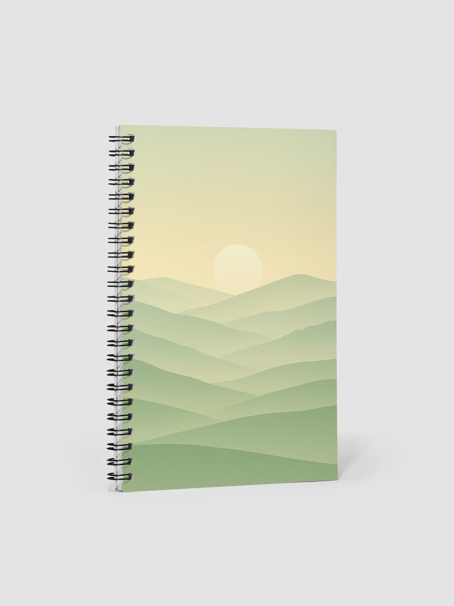 Serenity Hills Spiral Notebook product image (1)