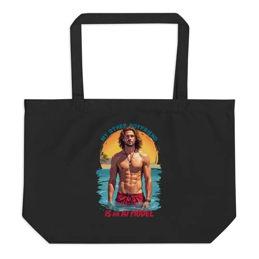 AI Dream Boyfriend Organic Tote product image (1)