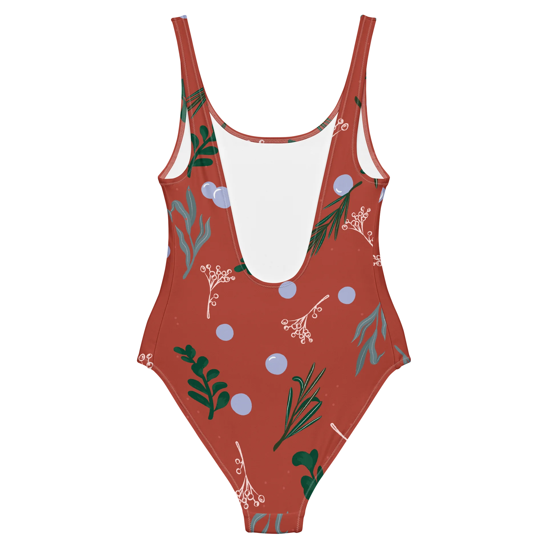 Botanical Pattern One-Piece Swimsuit product image (9)