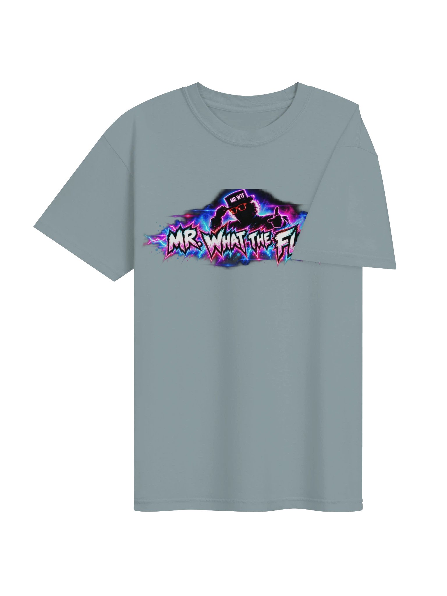 MR. WHAT THE FLUCK T-Shirt - Ice Blue product image (3)