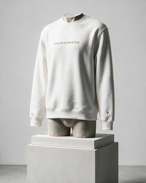 SOLUS CHRISTUS OGANIC CREWNECK