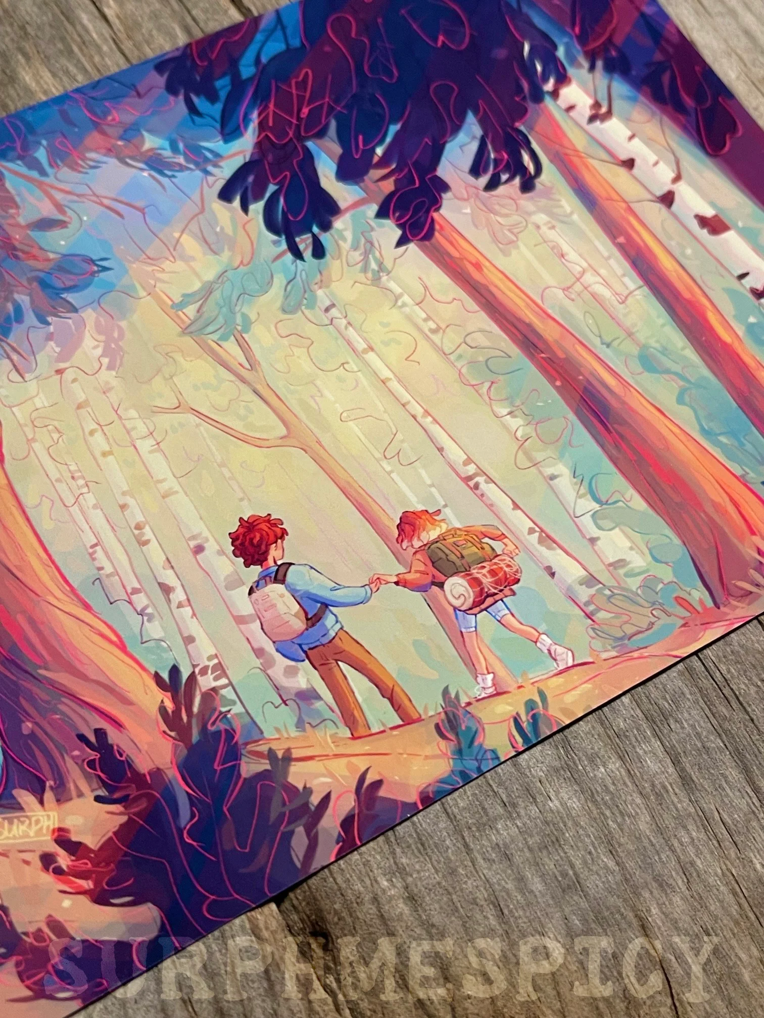 Exploring - 5x7 Print product image (2)