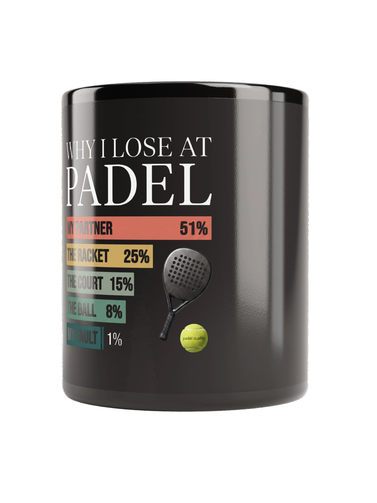Why I Lose at Padel Mug product image (2)