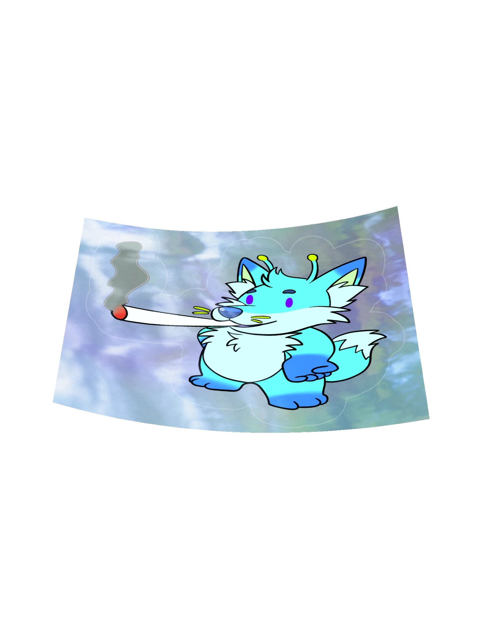 Tommy Smokes a Fat One Holographic Sticker product image (6)