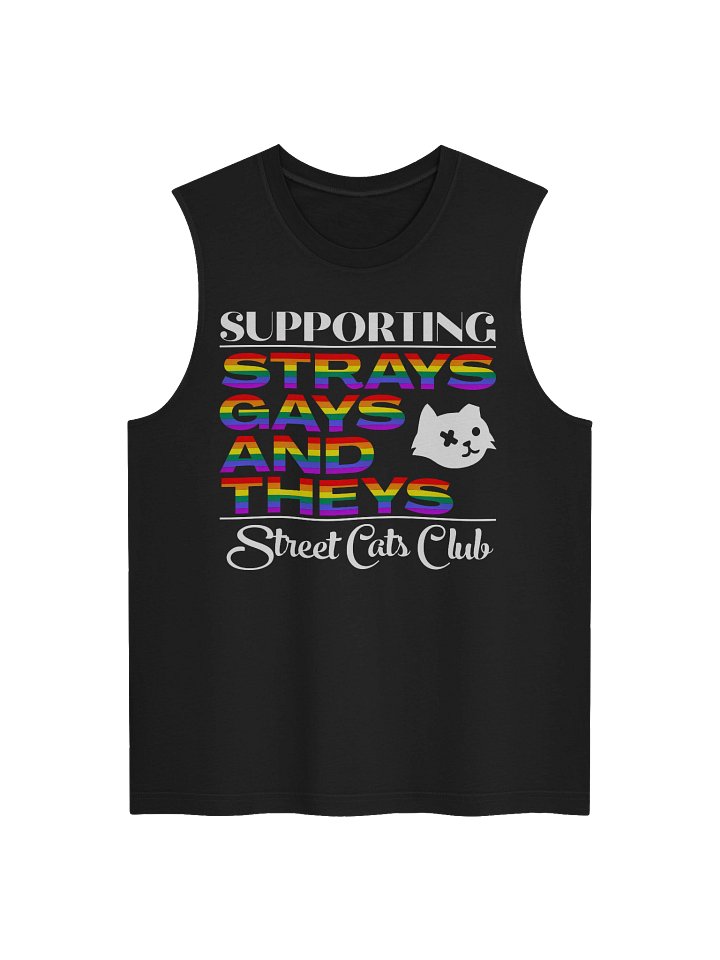 Strays, Gays, & Theys Muscle Tank product image (1)
