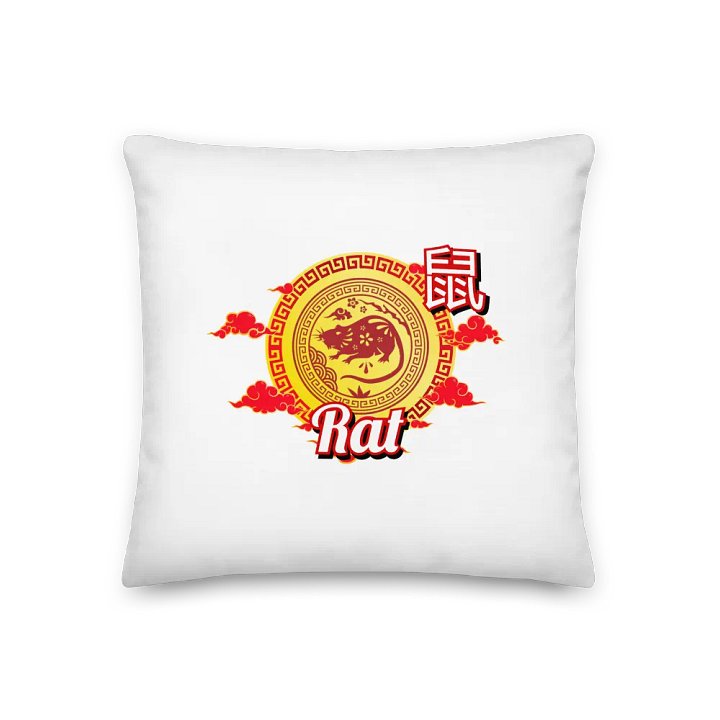 Rat - Chinese Zodiac Pillow product image (1)