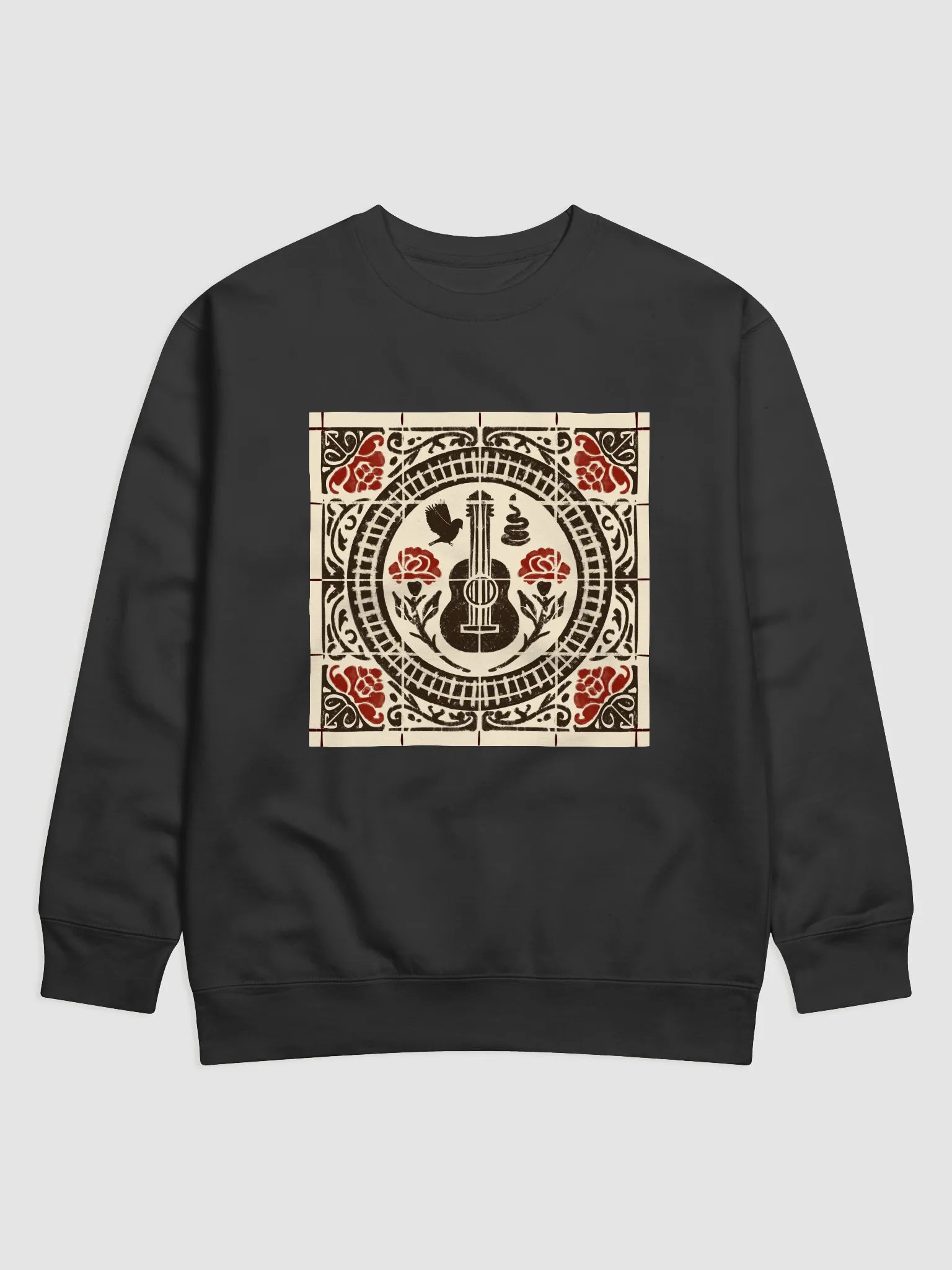 Hadestown Spanish Tile Sweatshirt – Cotton Heritage Vintage Broadway Pullover product image (1)