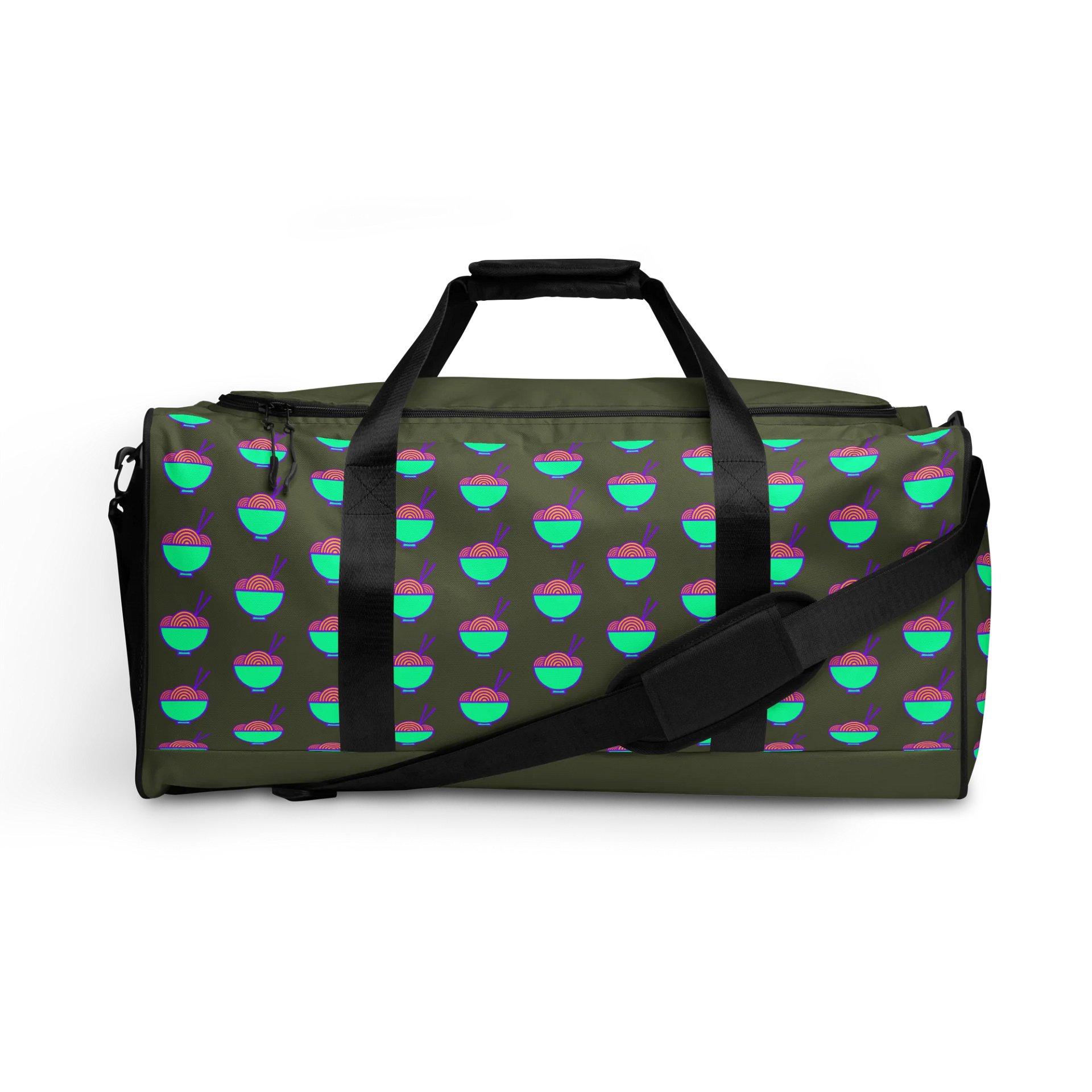 Noodle Crew Duffel Bag! (Green) product image (1)
