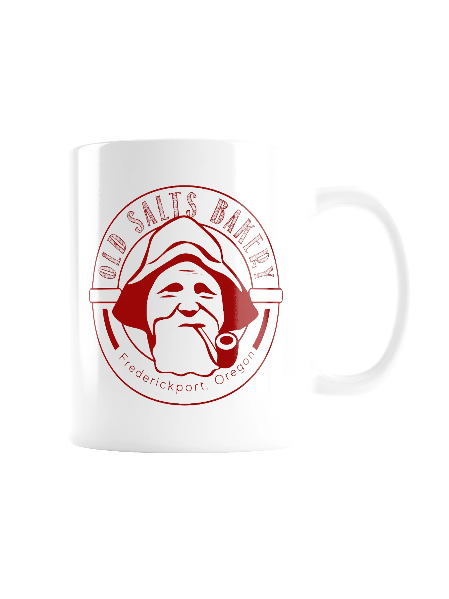 Old Salts Bakery Red Coffee Mug product image (8)