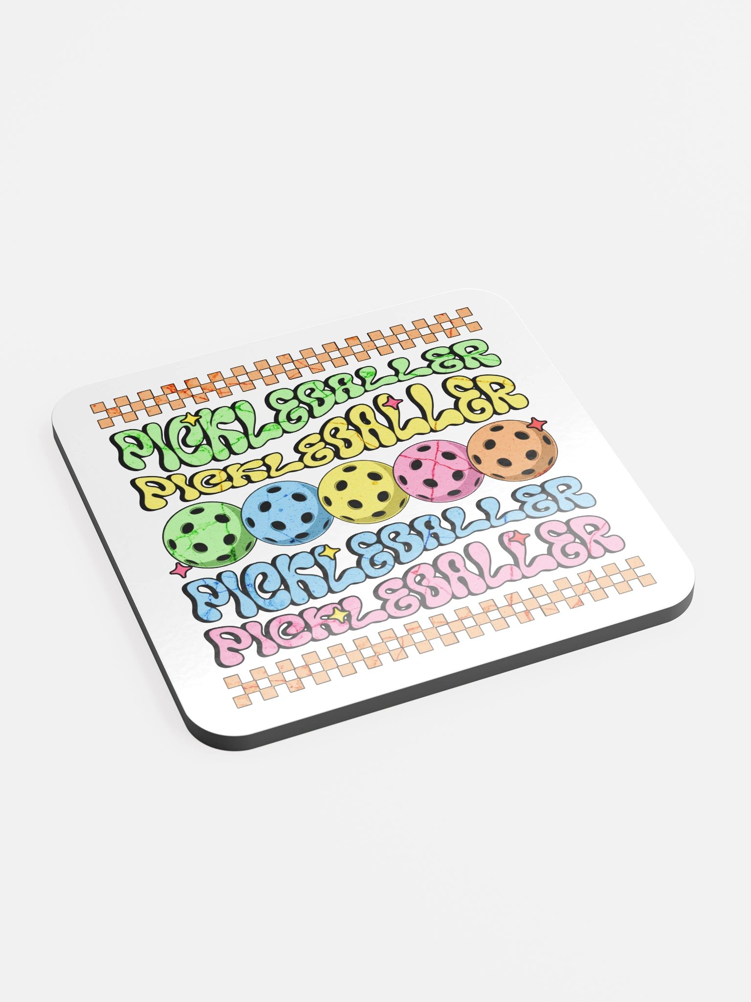 Pickleballer Paradise Coaster Set product image (3)