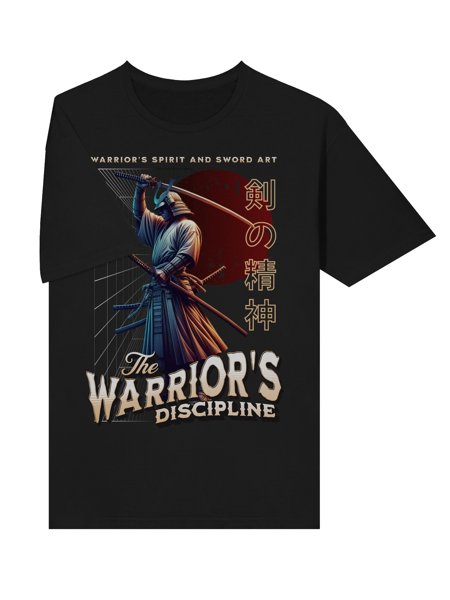 Warrior's Discipline Samurai Sword T-Shirt - Gildan Softstyle product image (3)