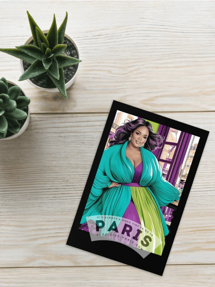 Greeting Card 001 Plus Size Paris product image (1)