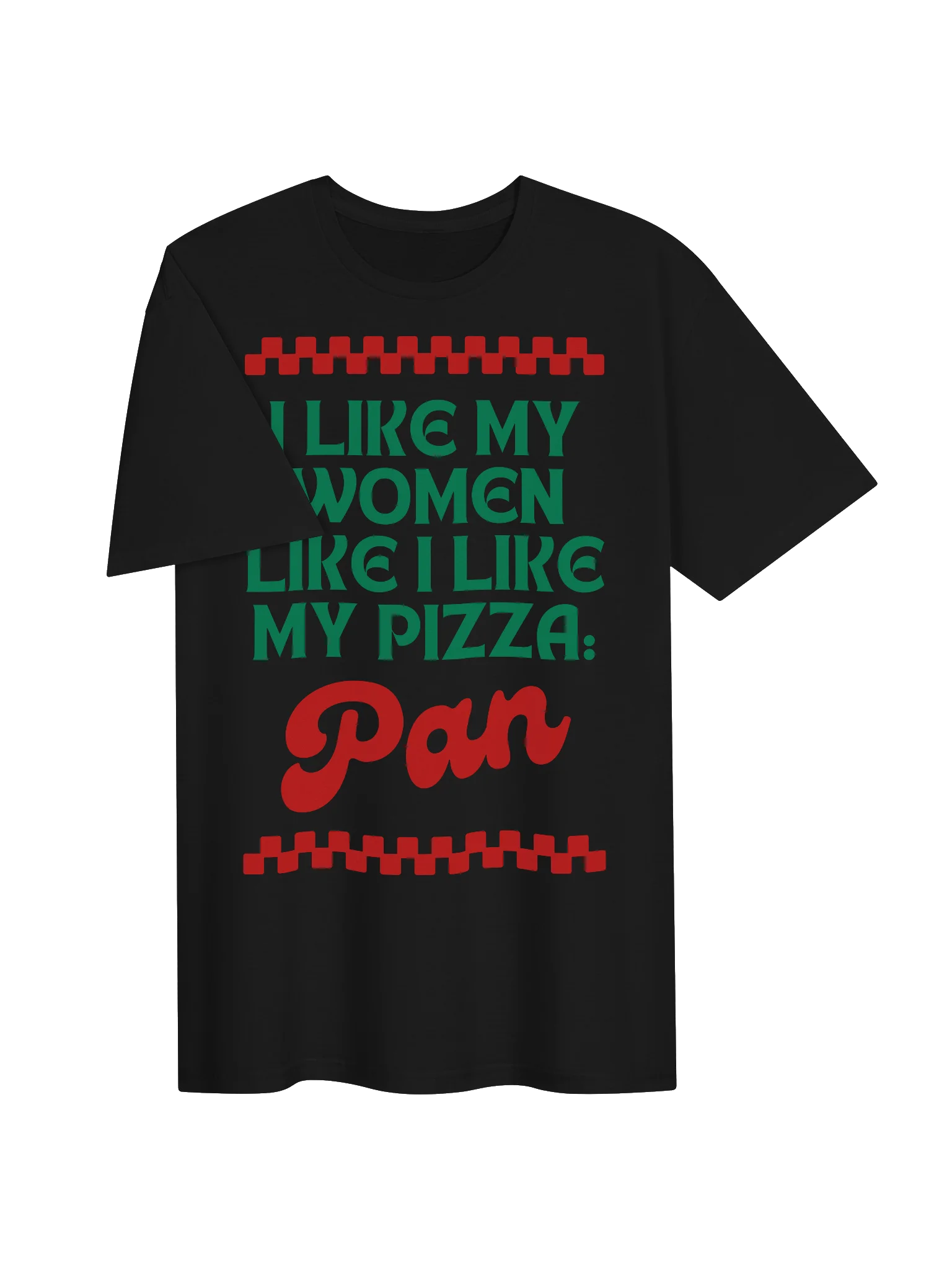 Bisexual Pride Shirt | “I Like My Women Like I Like My Pizza: Pan” | Funny LGBTQ+ T-Shirt | Queer Pride Gift product image (19)