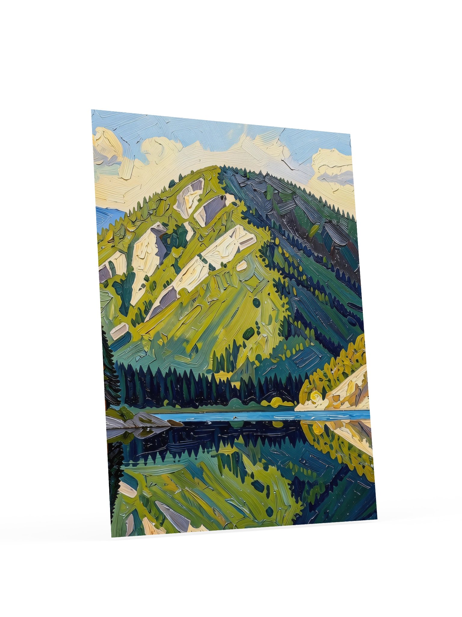 Mountain Across the Lake Poster product image (7)