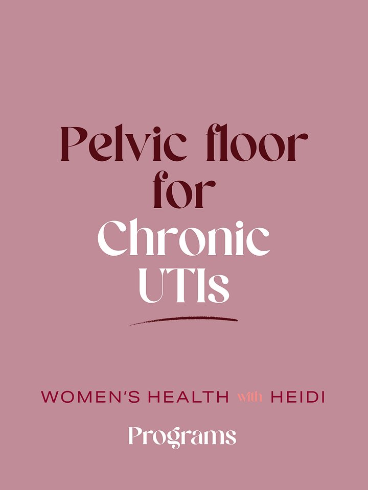Pelvic floor for Chronic UTI’s product image (1)