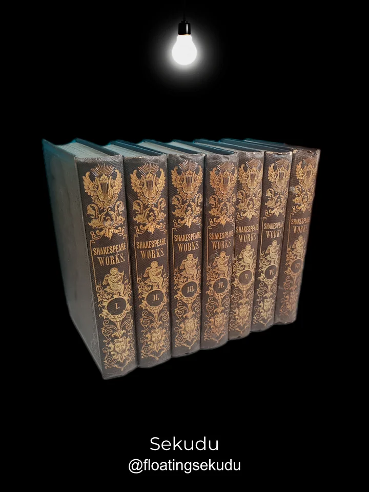 The Plays And Poems Of Shakespeare [1843] Tauchnitz product image (1)