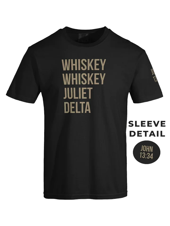 Men's WWJD NATO Tee - John 13:34 product image (2)