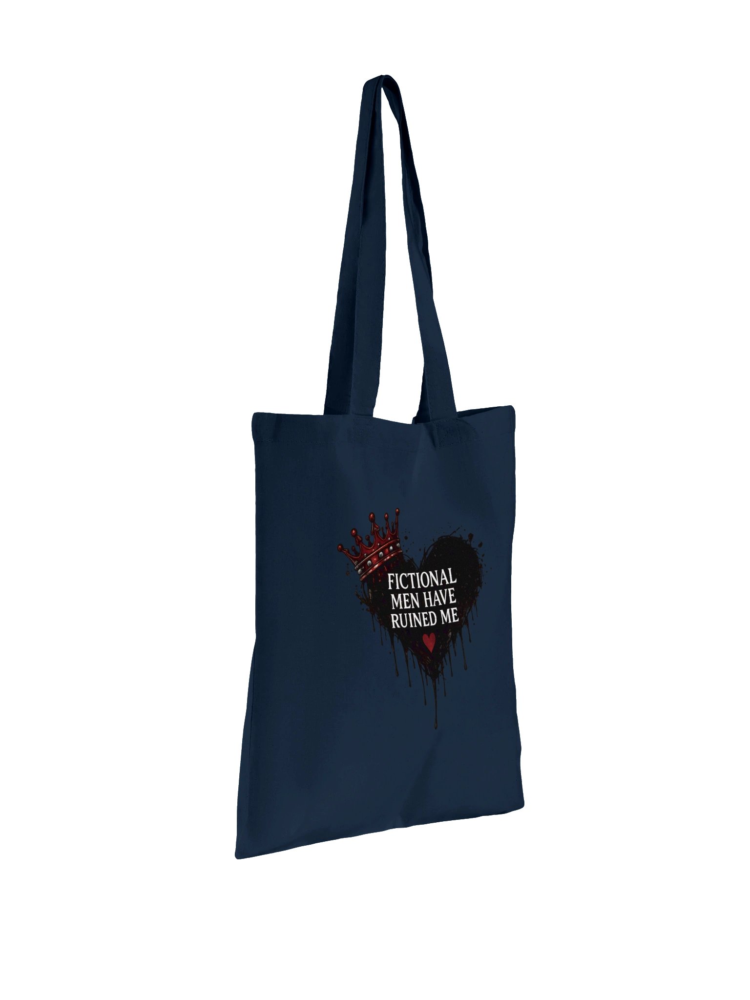 Fictional Men Have Ruined Me - Cotton Tote Bag product image (3)