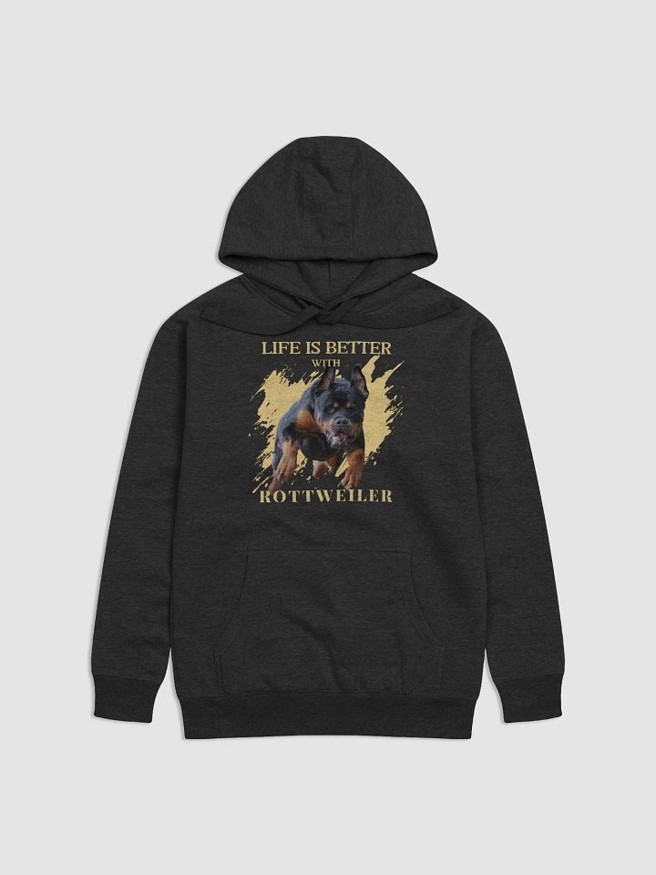 Life Is Better With Rottweiler Gold Color Hoodie product image (2)