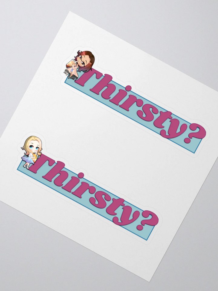 Thirsty Michi Sticker product image (5)