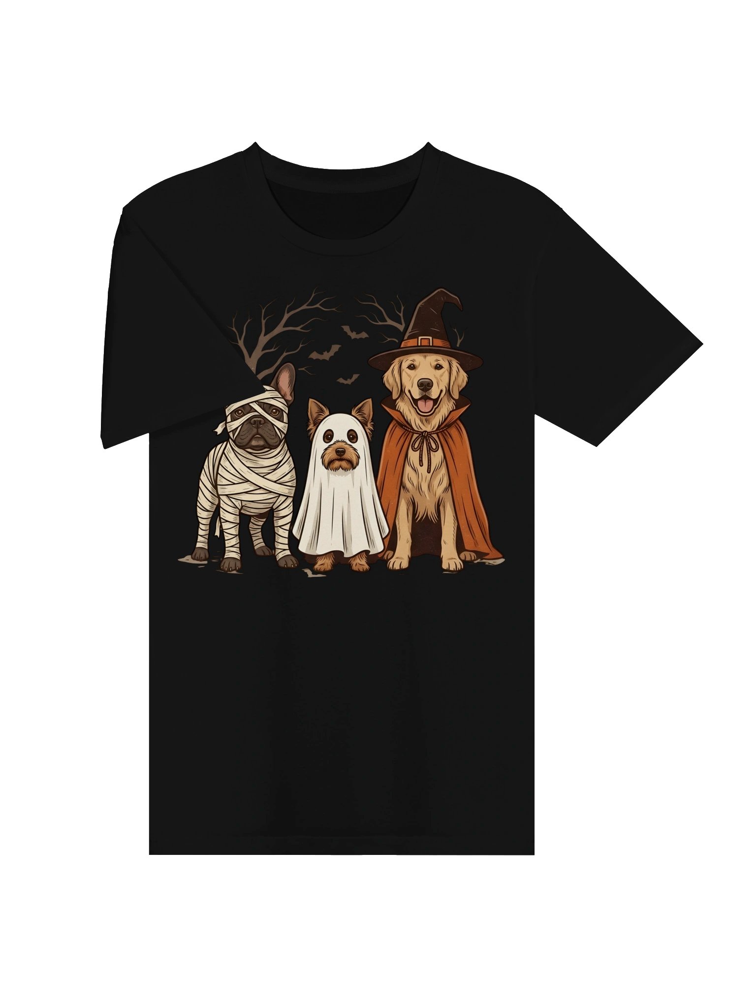 Vintage Spooky Squad - Halloween Dog Lovers Tee product image (15)