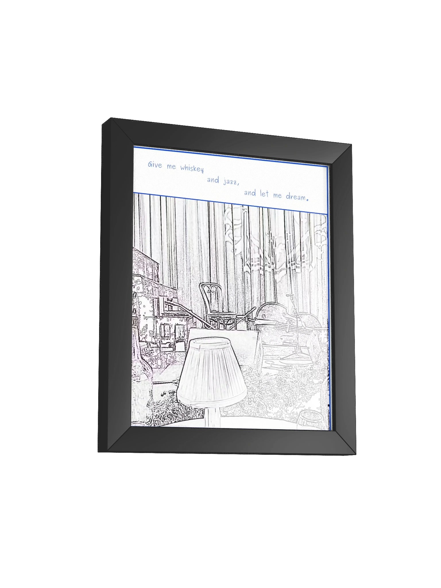 Whiskey, Jazz, & Dreams - B&W product image (28)