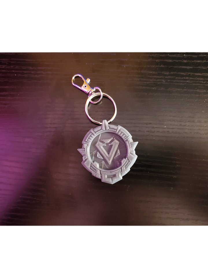 Apex Legends Diamond Charm Keychain product image (1)