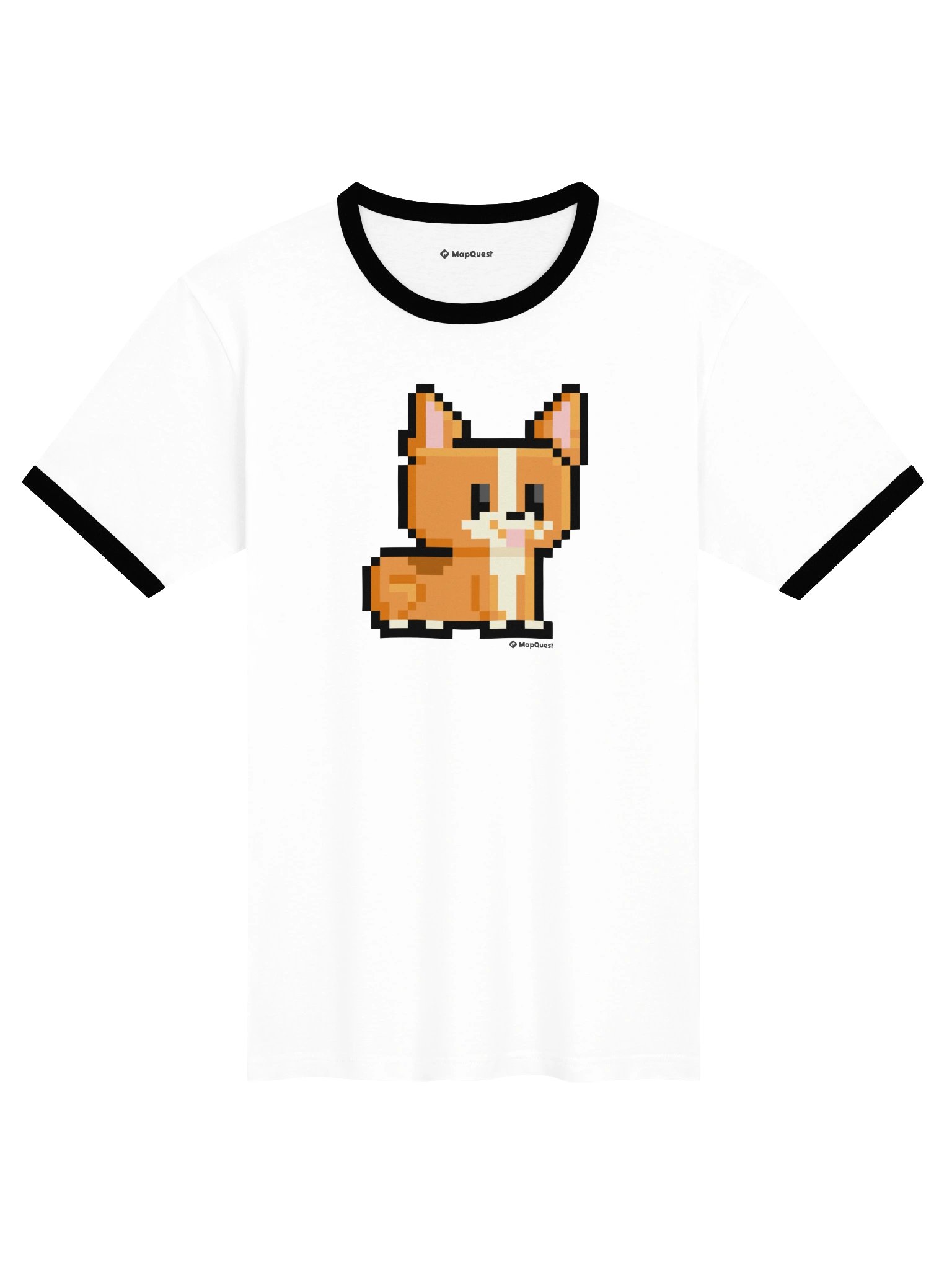 Corgie Questie Ringer Tee - Unisex product image (1)