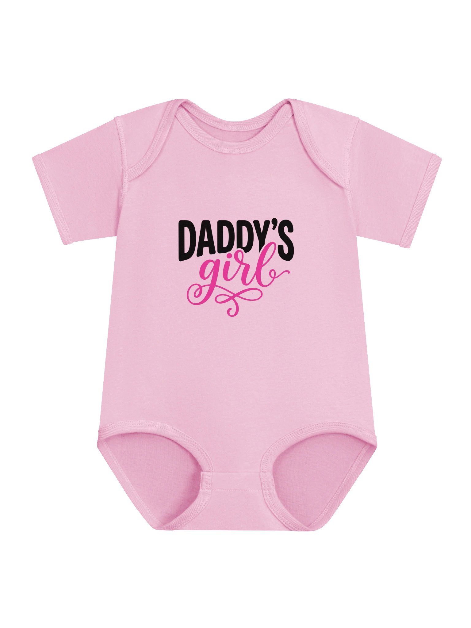 Daddy's Girl Baby T-Shirt – Cute Boutique Style Toddler & Infant Graphic Tee product image (6)