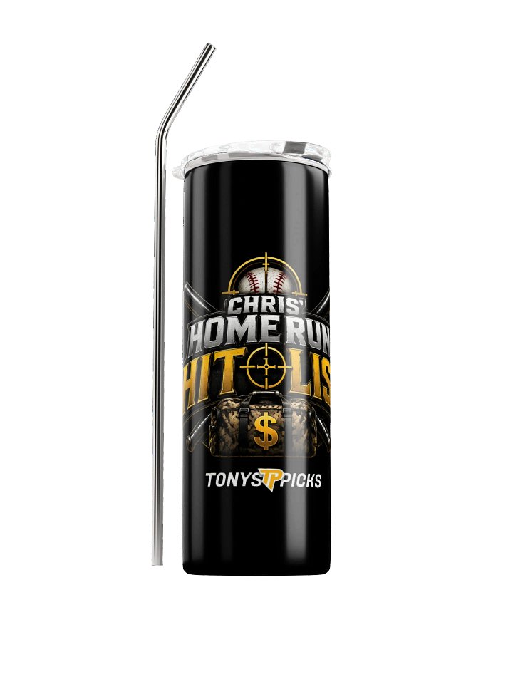 Tony Picks Featuring Chris Homerun Hitlist Baseball Picks Tumbler product image (1)