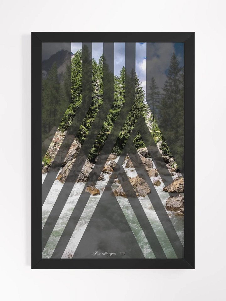 GeoGraphik Art Print – Lavachey Torrent product image (2)