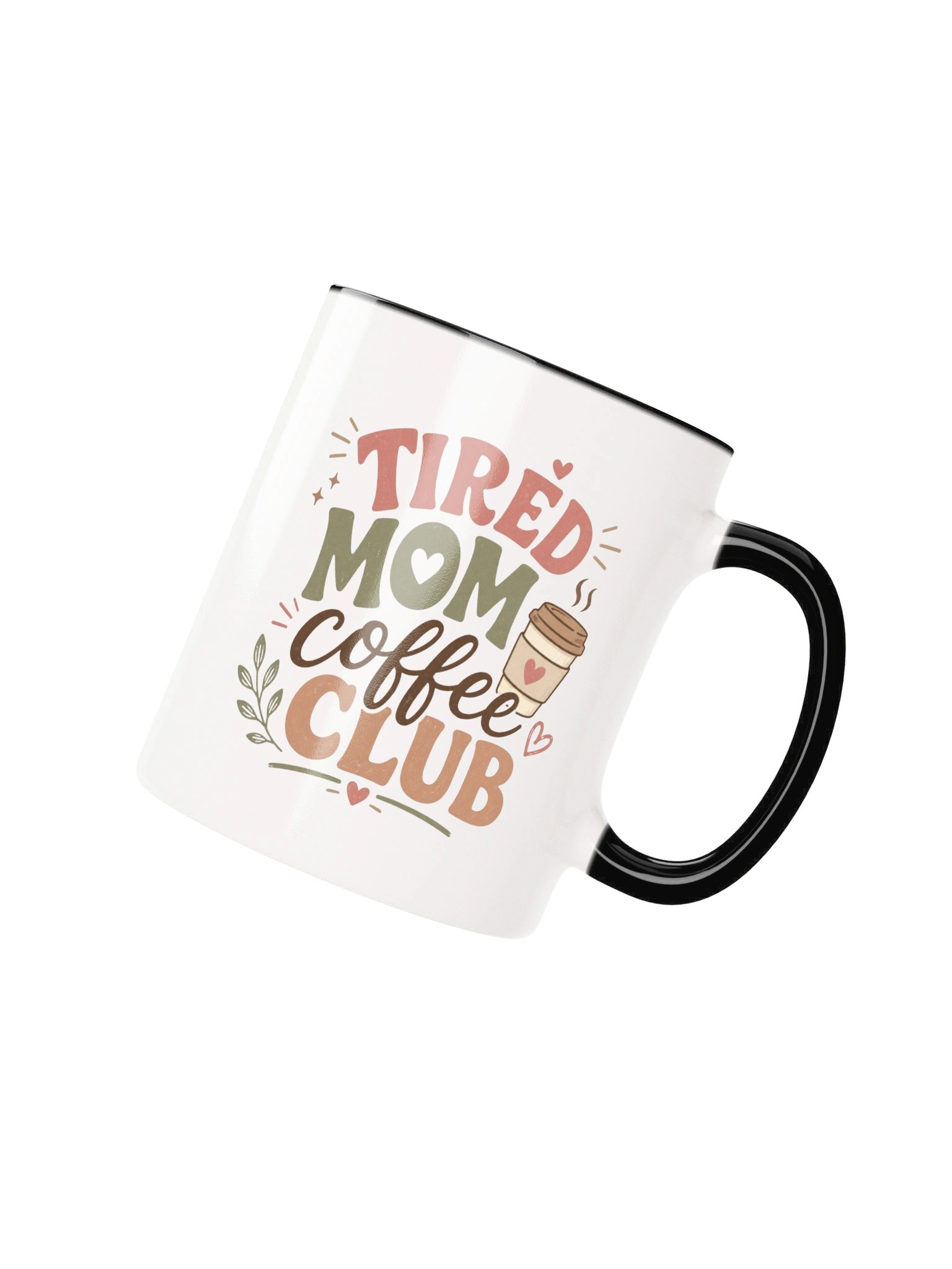 Tired Mom Coffee Club Mug – Funny Coffee Mug for Moms product image (8)