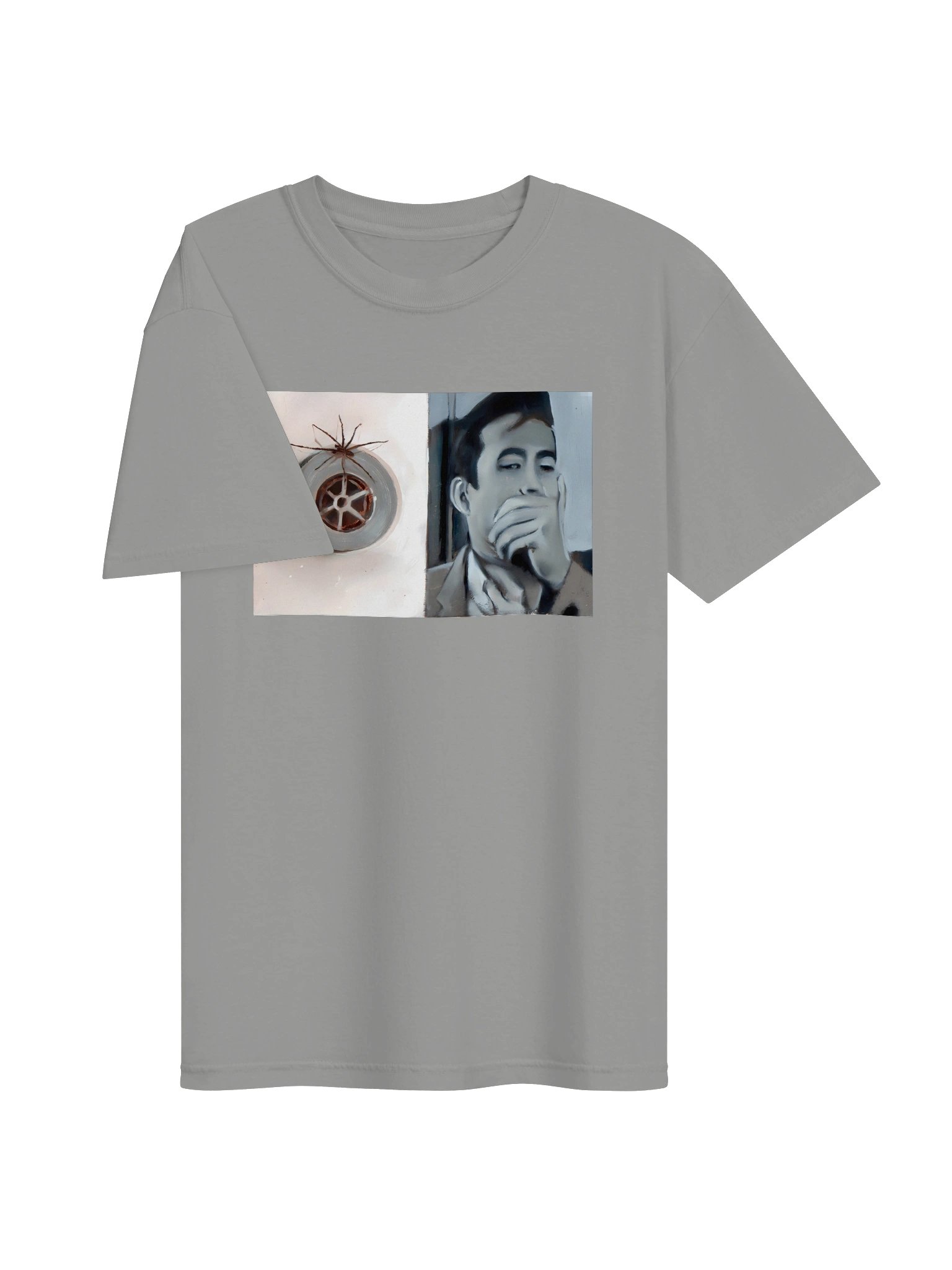 What Norman Bates REALLY Saw In The Shower // T-shirt grey product image (3)