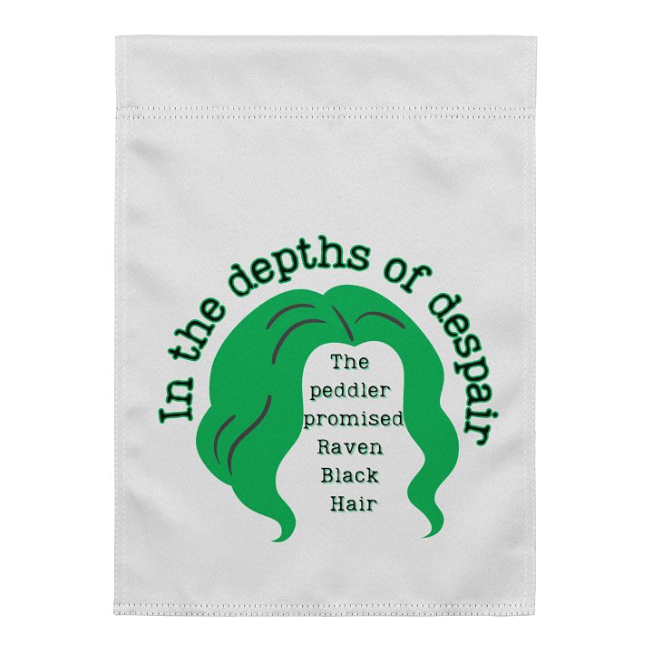 Despairing Depths Garden Flag product image (1)