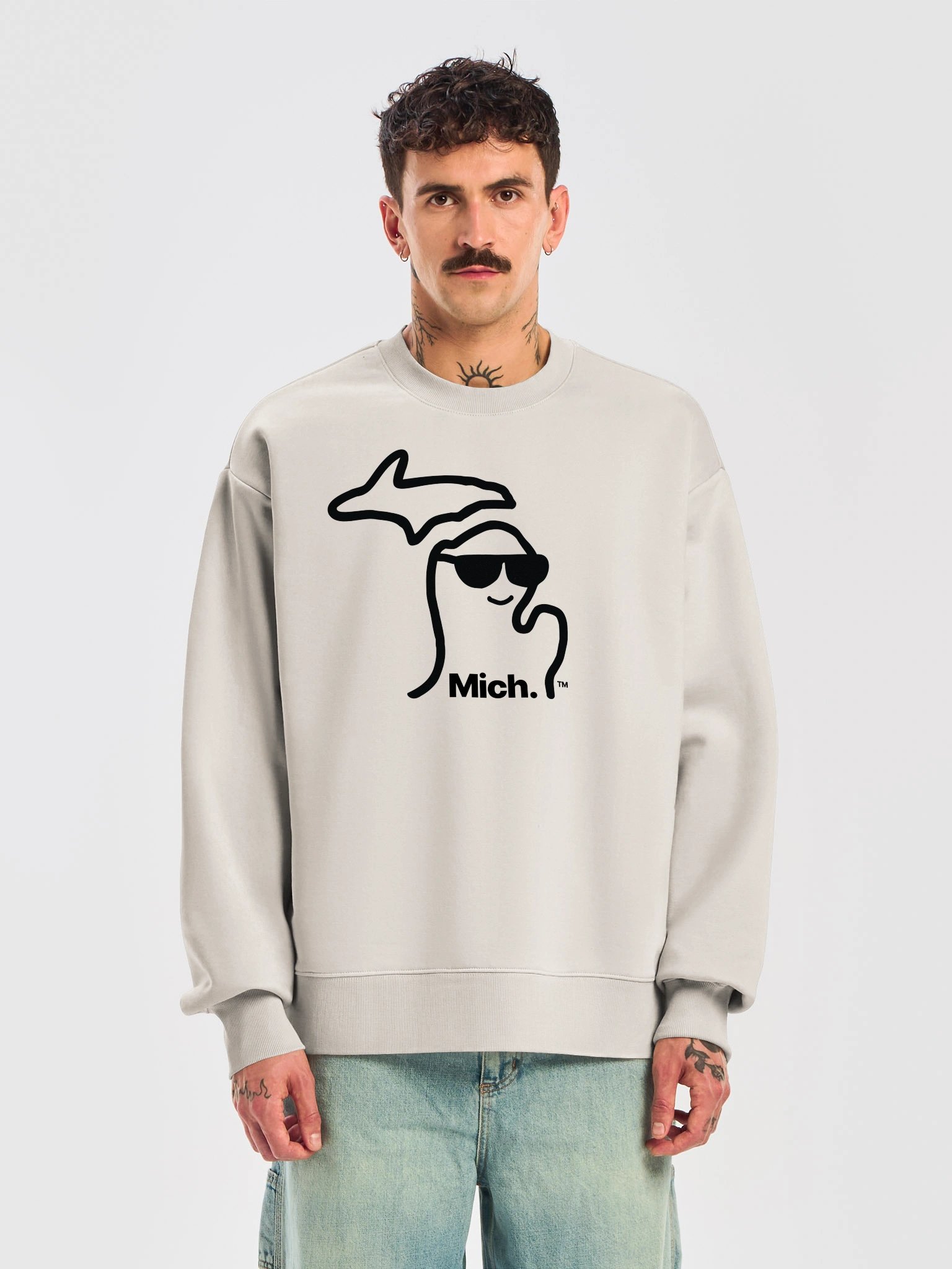 Mich. Name Michigan Premium Sweatshirt product image (1)