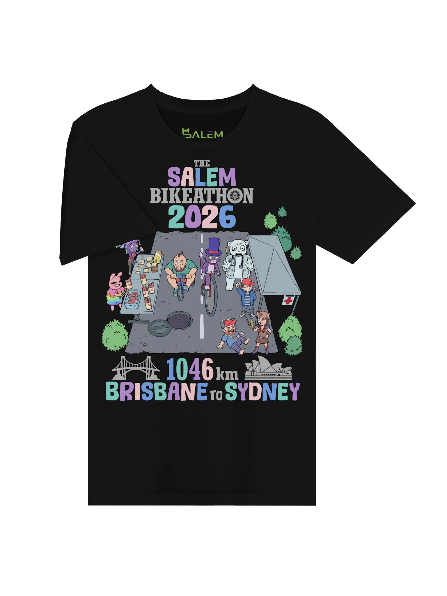 The Salem Bikeathon 2026 T-Shirt product image (23)