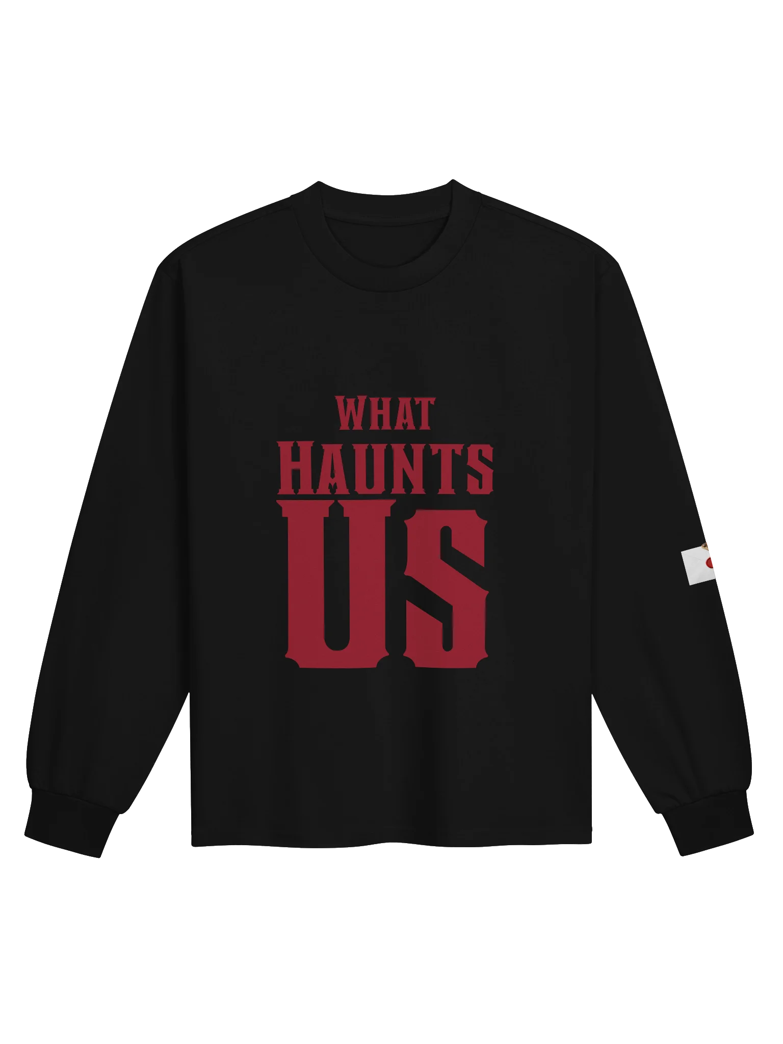 What Haunts Us - Minimal Gothic Long Sleeve (Unisex) product image (5)
