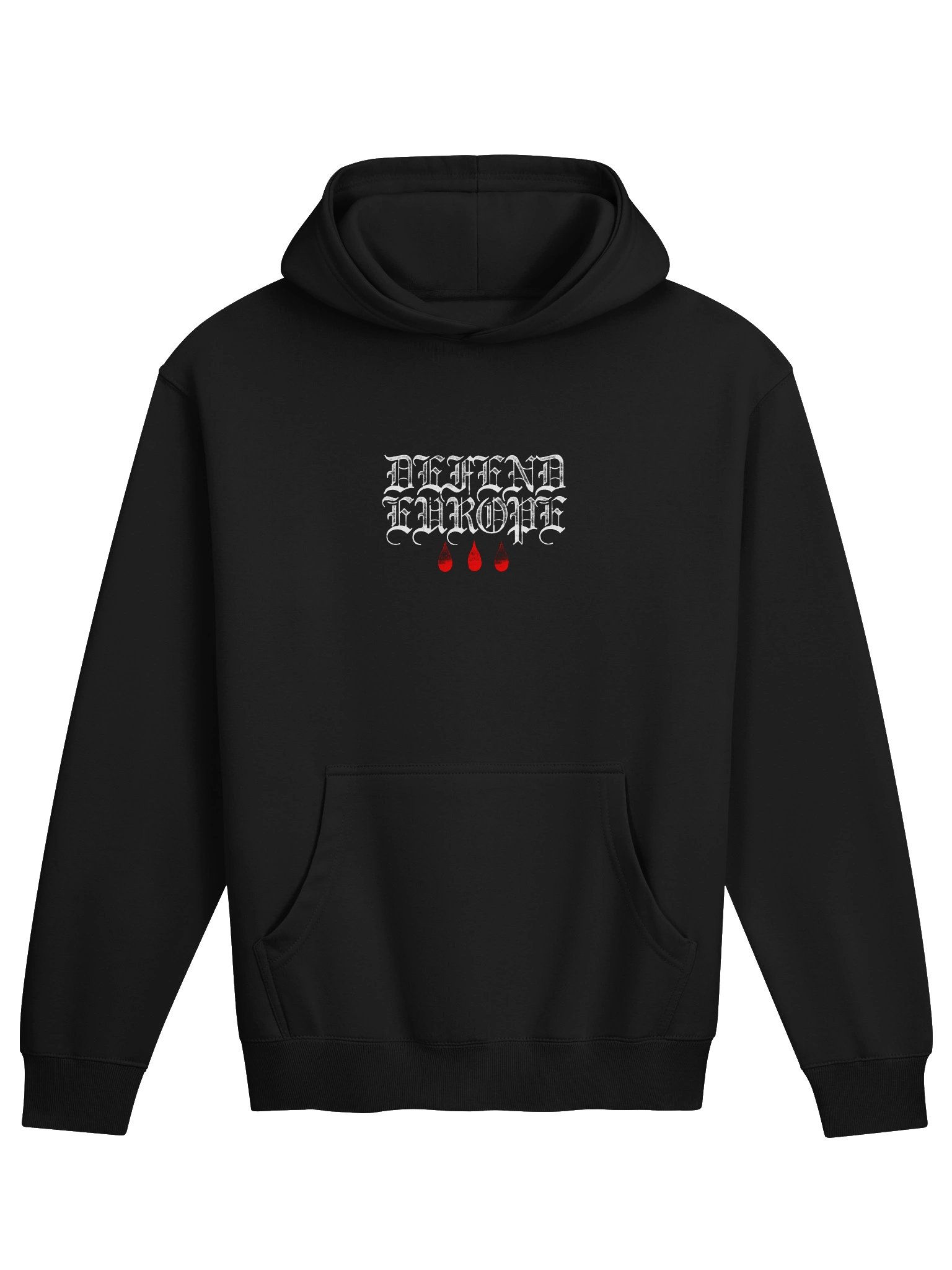 DEFEND EUROPE HOODIE BACKPRINT product image (1)