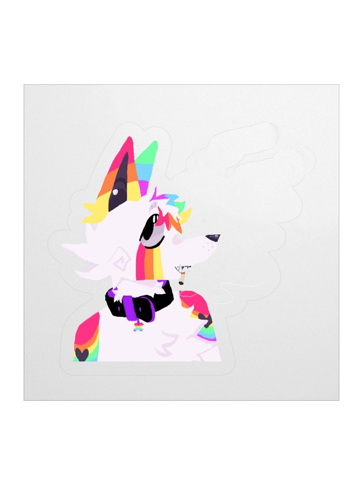 glitter stoner sticker product image (1)