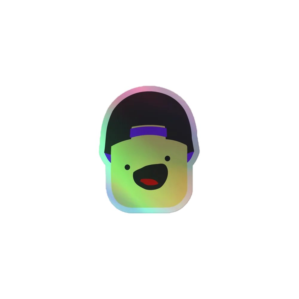 KuttyPlayz Holographic Sticker product image (1)