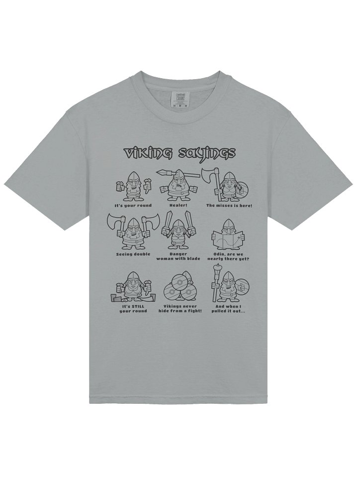 Viking Sayings Dark - Toon - One Sided Design product image (2)