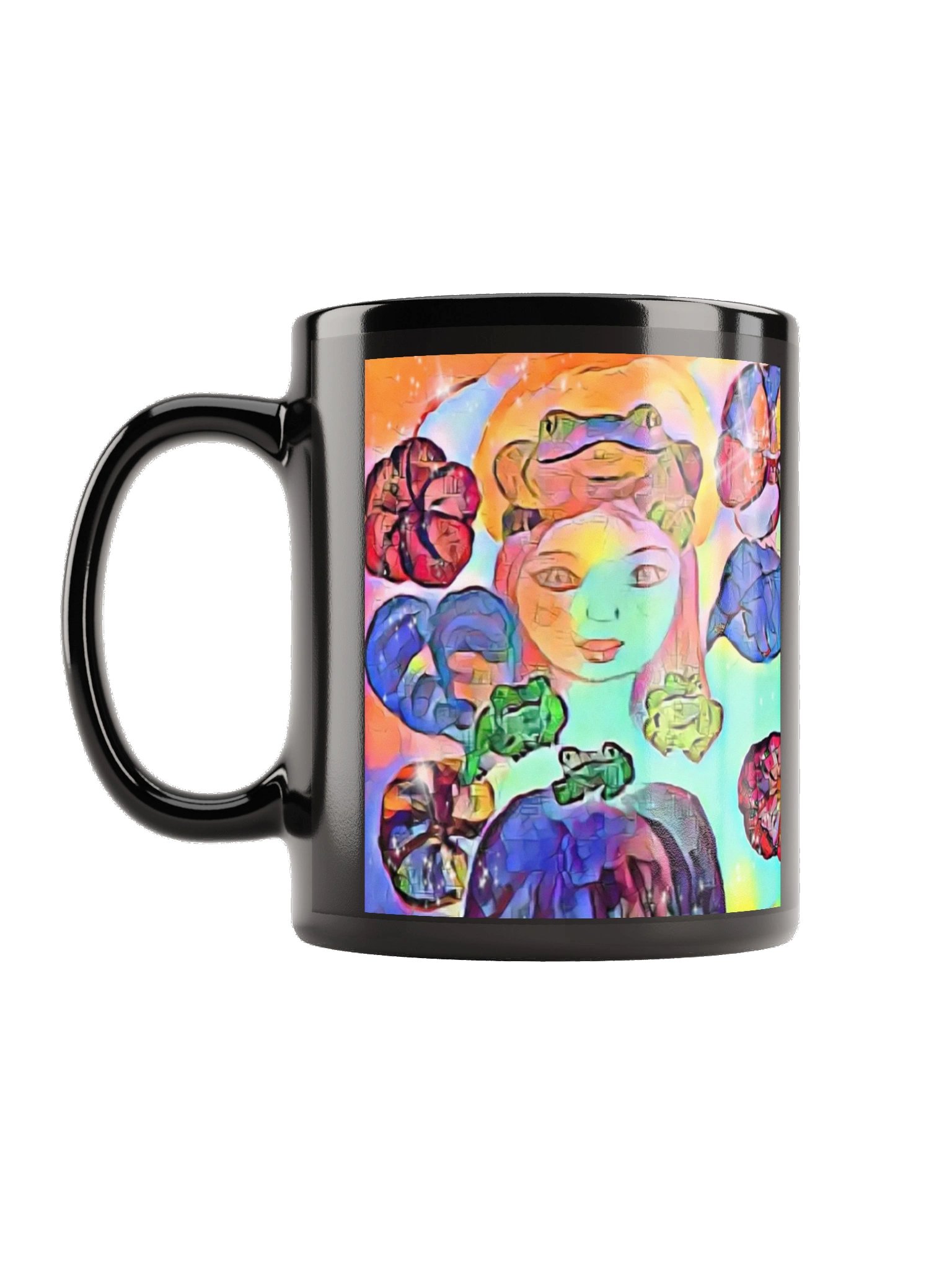 Warts & All Royalty Black Glossy Mug product image (2)