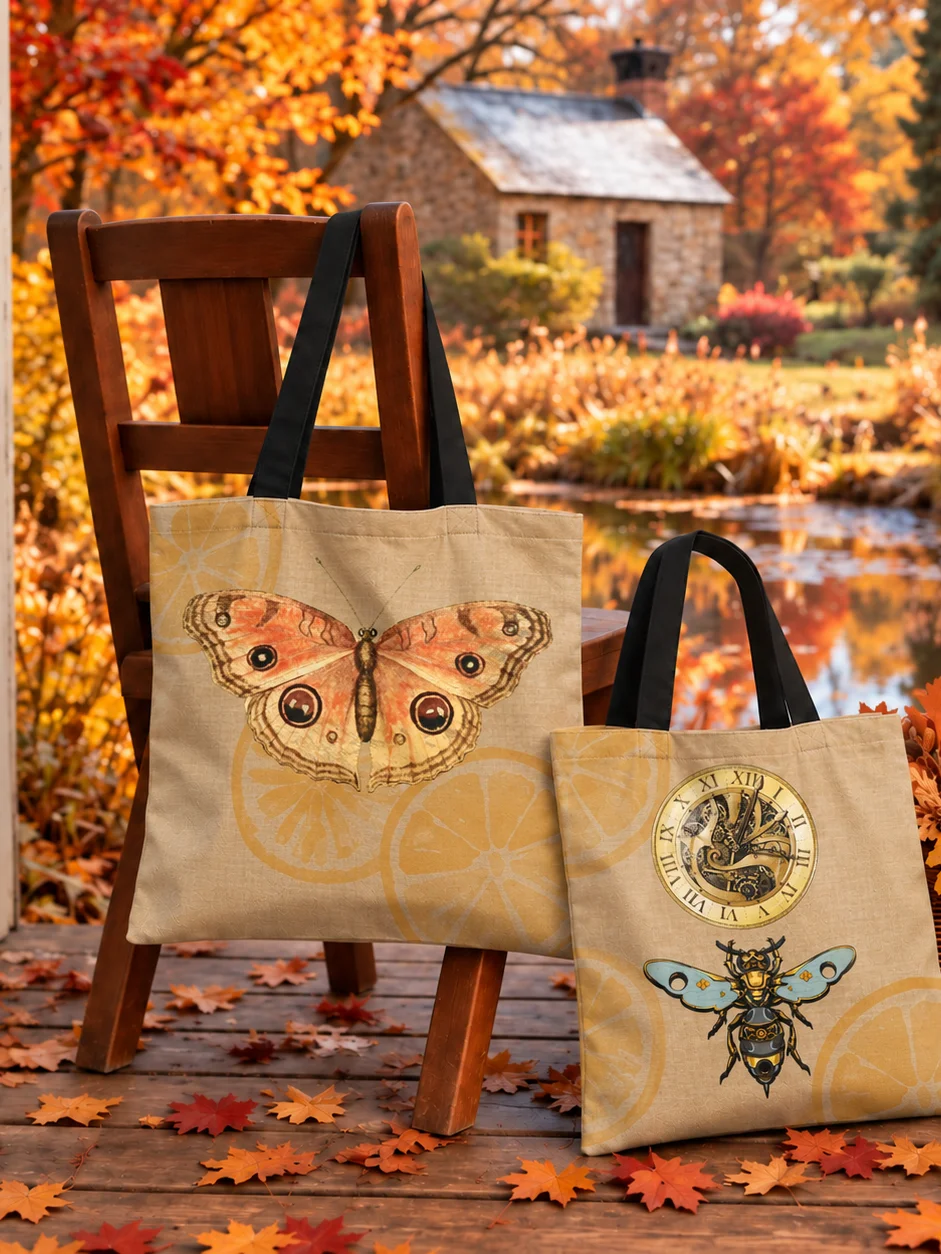 Moth & Bee Tote product image (1)
