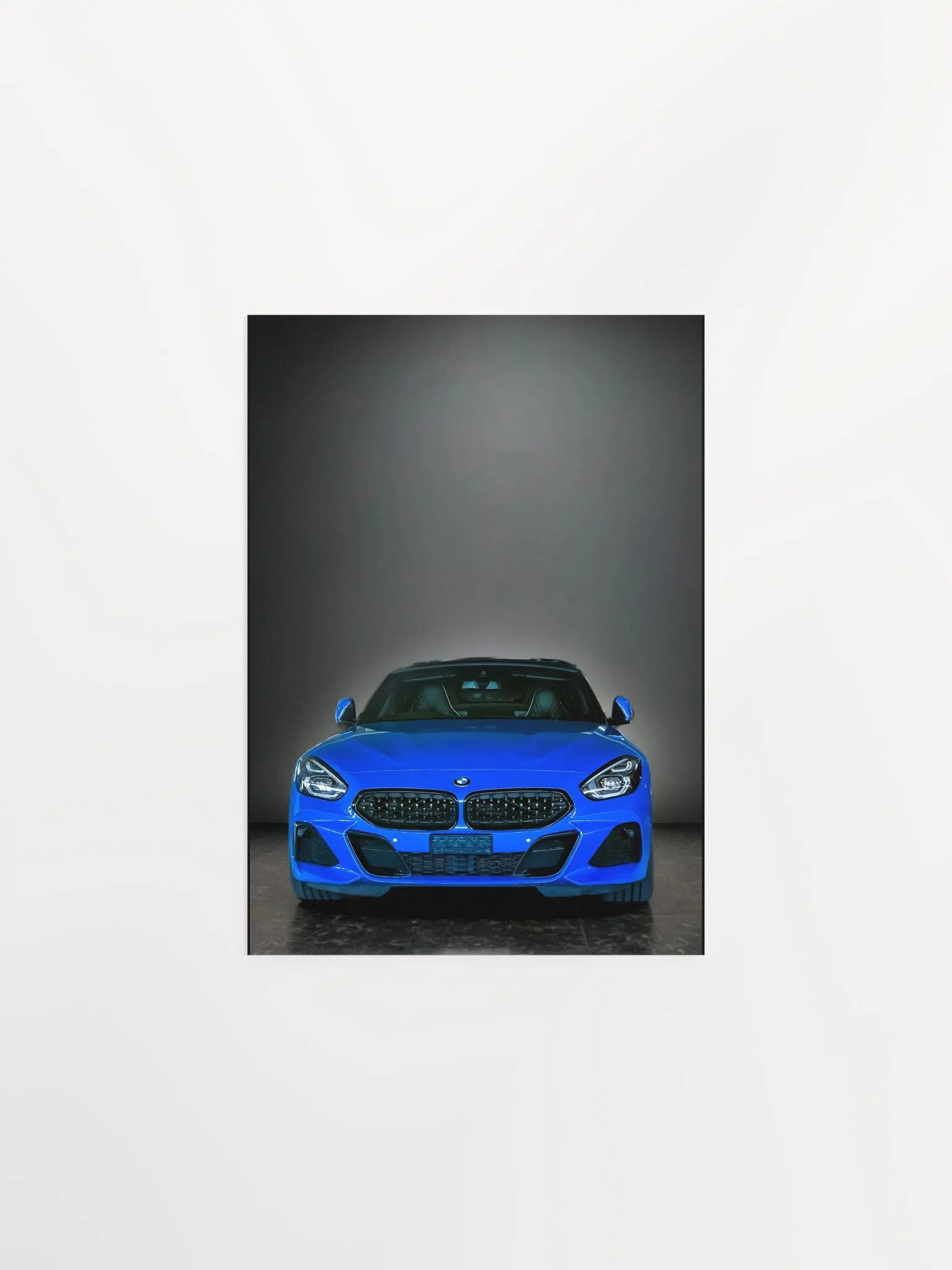 Cool Blue Car Poster product image (4)