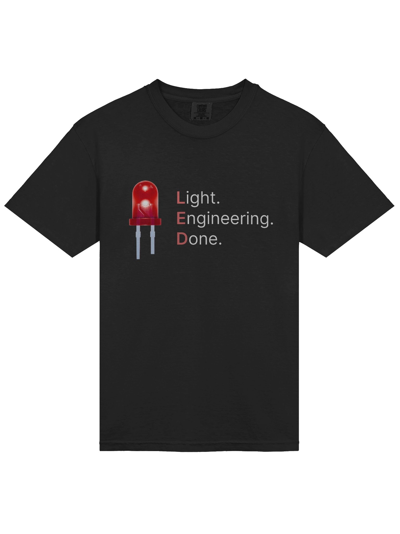 LED | Light. Engineering. Done. - Heavyweight T-Shirt product image (14)